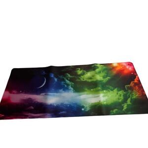 CVROY Sky Gaming Moon Light Universe Computer Laptop Mat Pad 11.75 x 31" NEW